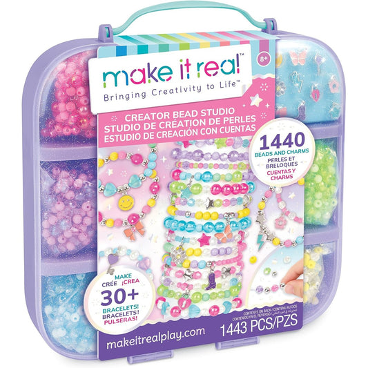 Creator Bead Studio - 1443 pc, DIY Bracelet Kit - Medaid International