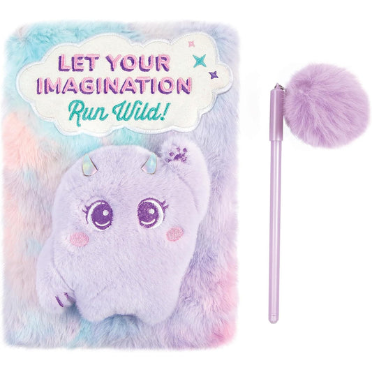 Imagination Land Wild Style Plush Journal & Pen - Medaid International