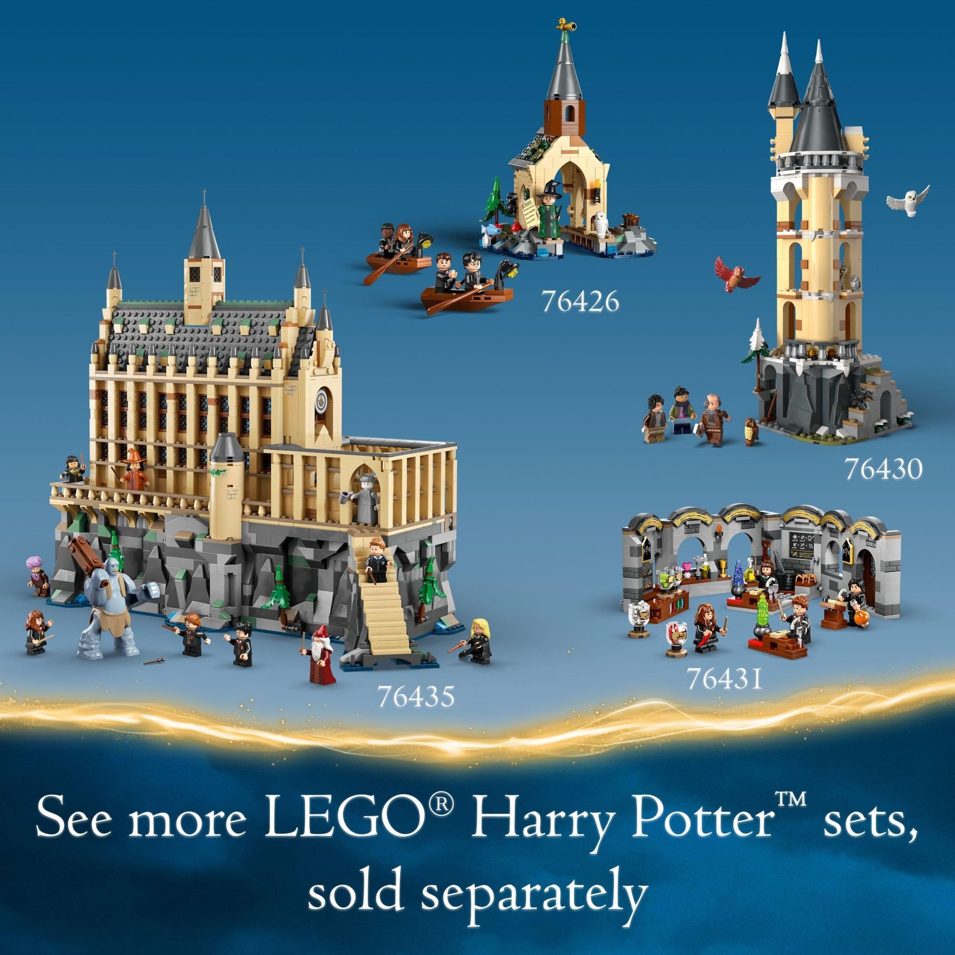 LEGO Harry Potter Advent Calendar 2024 for Kids - Christmas Advent Calendar W/ 16 Mini Builds & 7 Minifigures, Ages 7+ - Harry Potter Toys Gift Idea for Boys & Girls, Ages 7+ - 76438 - Medaid International
