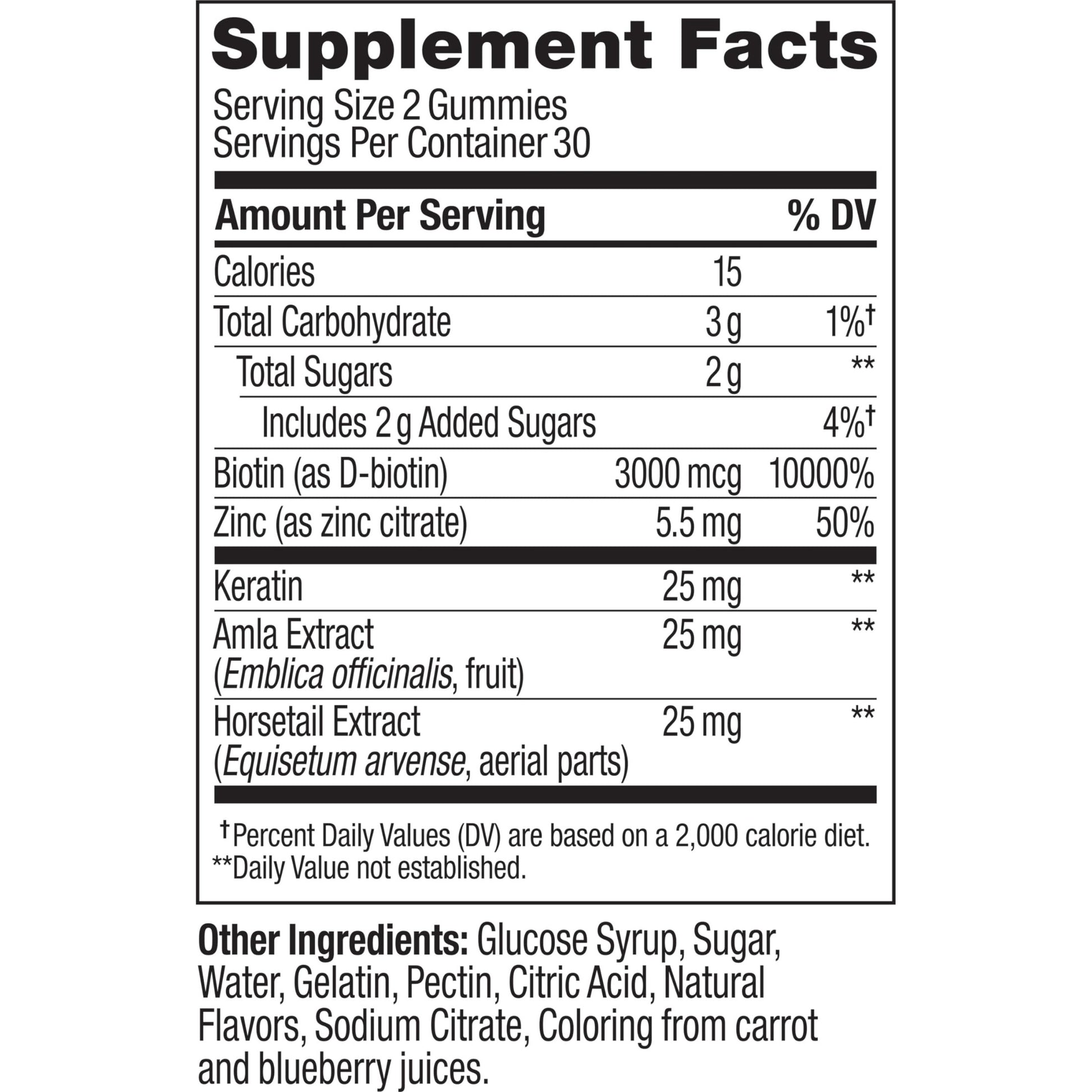 OLLY Heavenly Hair Gummy, Supports Healthy Hair, Keratin, Biotin, AMLA, Chewable Supplement, 30 Day Supply - 60 Count - Medaid International