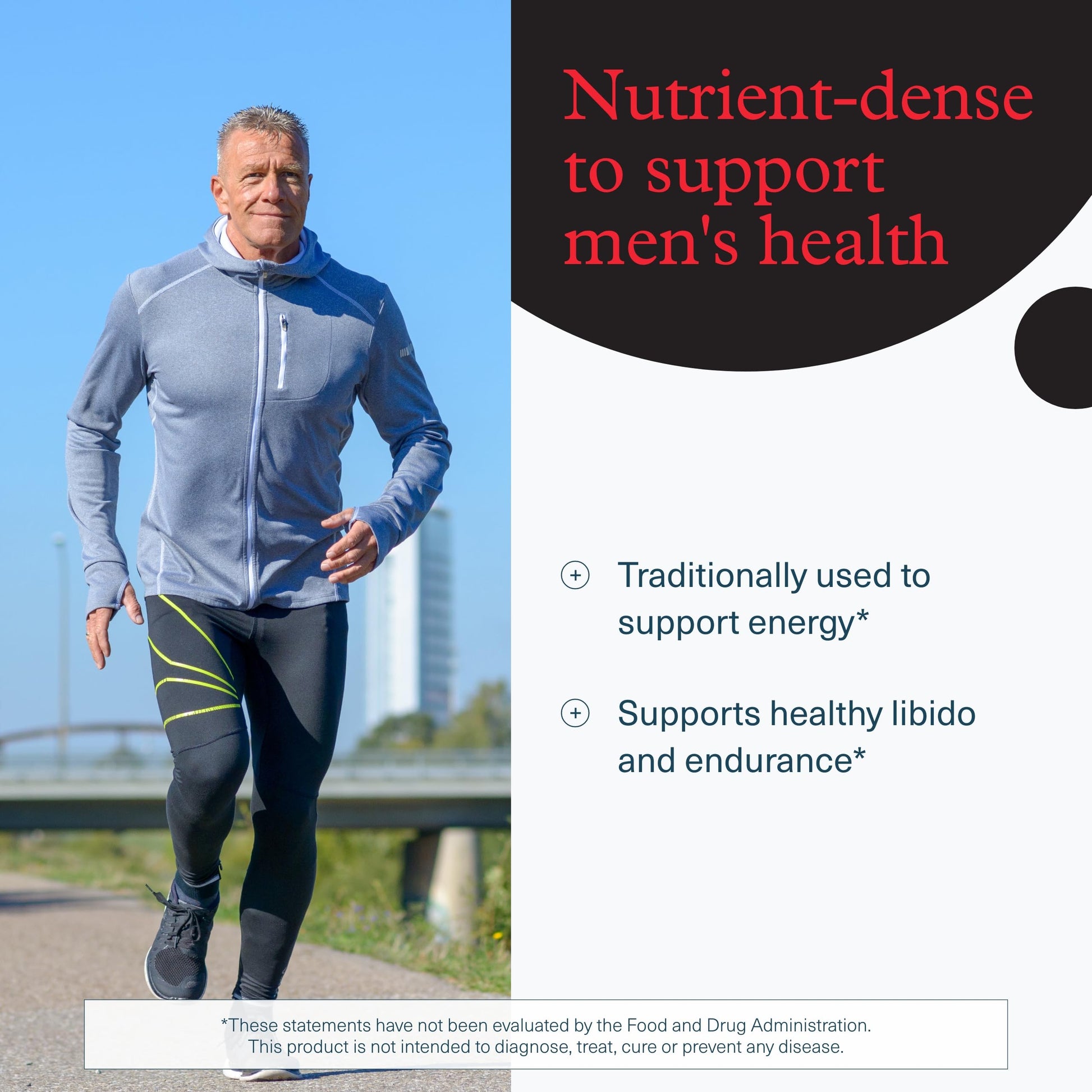 Youtheory Men's Maca - Vegan Maca Supplement for Men - Supports Energy, Stamina & Endurance* - Dairy, Soy & Gluten Free - 120 Vegetable Capsules - Medaid International