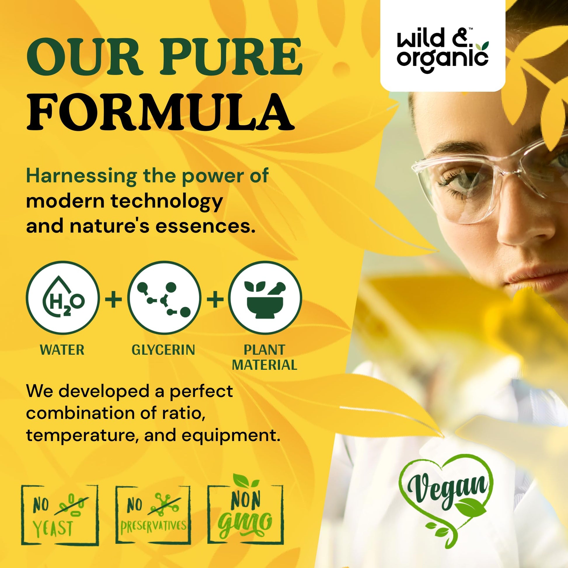 Wild & Organic Maca Root Liquid Drops for Men & Women - Peruvian Maca Tincture for Overall Support - Vegan, Sugar & Alcohol-Free Supplement - 4 fl oz - Medaid International