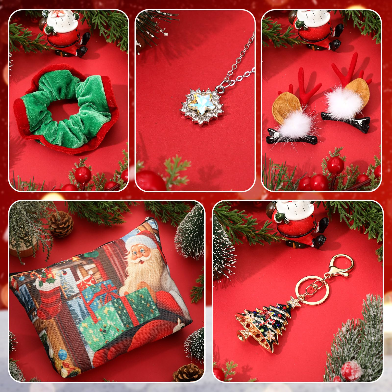 Lemosae Beauty Advent Calendar 2025 for Women Adult 24 Days of Xmas Countdown Gifts Beauty Jewelry Skincare Sets Holiday Christmas Surprise Gift Baskets for Adult Girls Women Mom Wife Sister Colleague - Medaid International