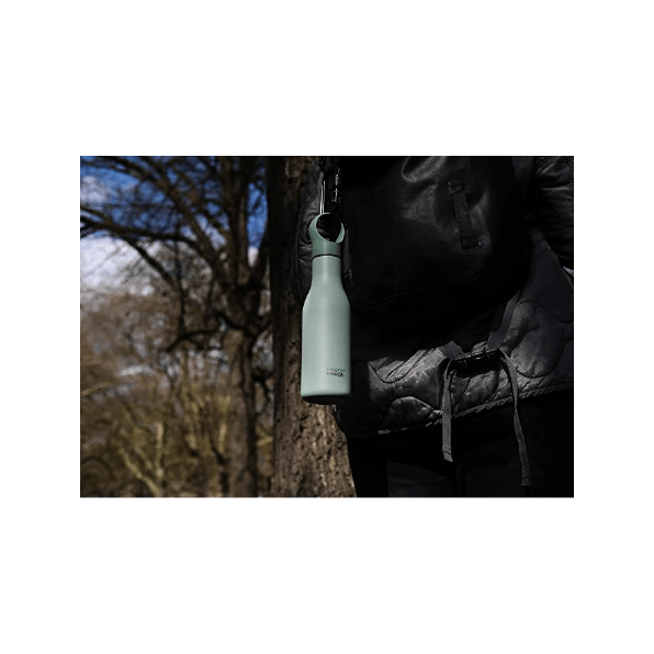 Joseph Joseph Loop™ 500ml Stainless-steel Vacuum Insulated Water Bottle Green - Medaid International