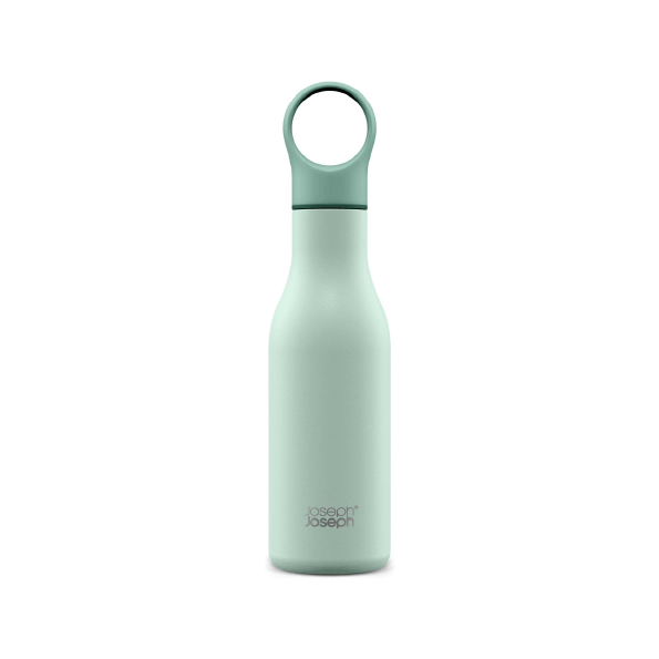 Joseph Joseph Loop™ 500ml Stainless-steel Vacuum Insulated Water Bottle Green - Medaid International