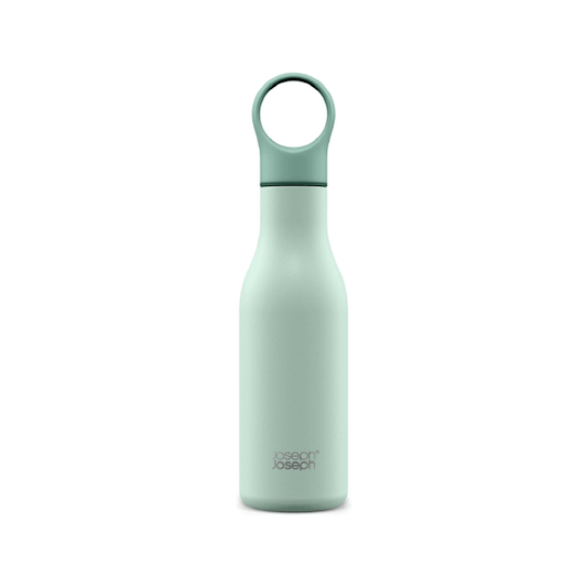 Joseph Joseph Loop™ 500ml Stainless-steel Vacuum Insulated Water Bottle Green - Medaid International