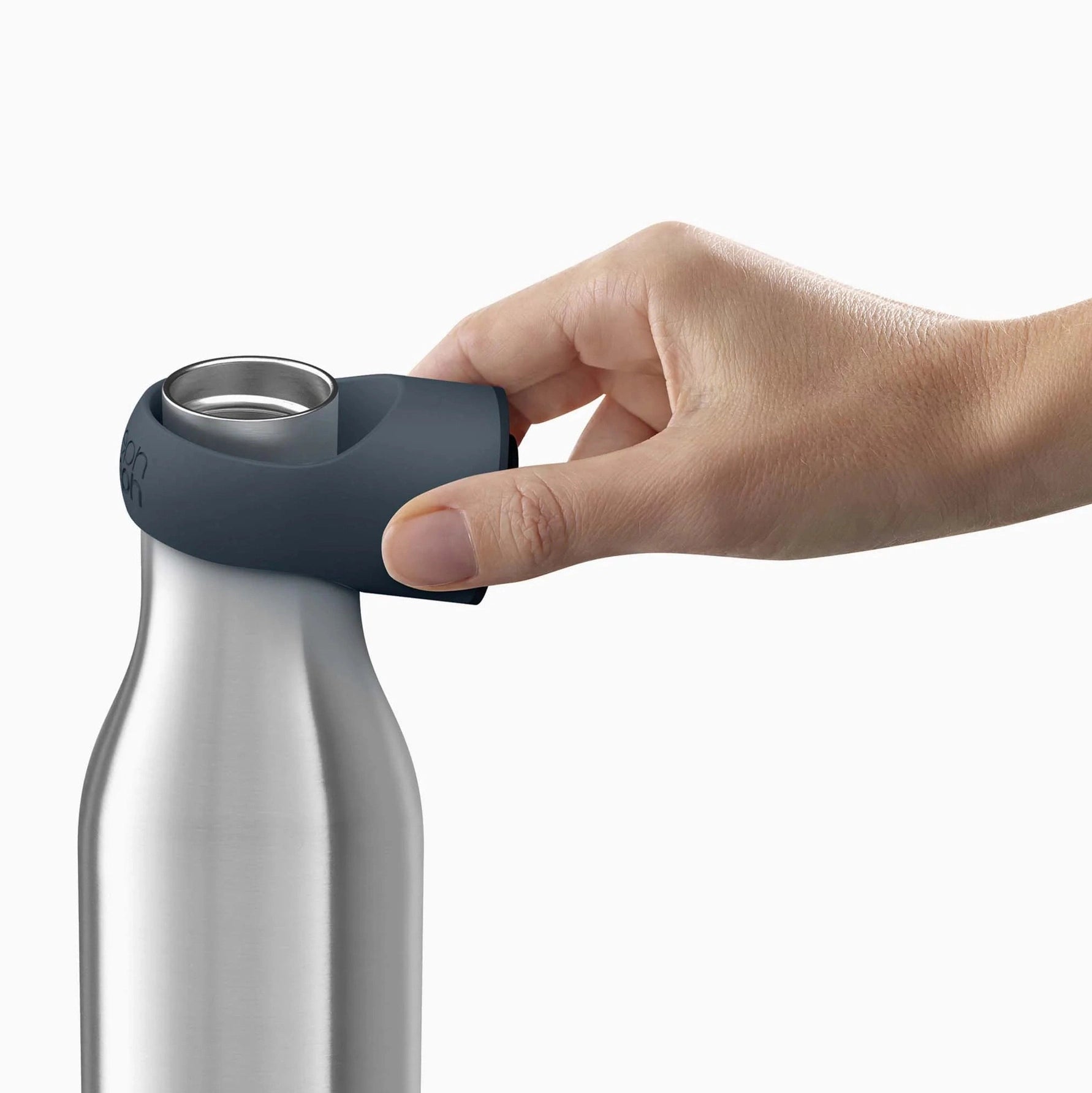 Joseph Joseph Loop™ 500ml Stainless-steel Vacuum Insulated Water Bottle Stainless steel - Medaid International