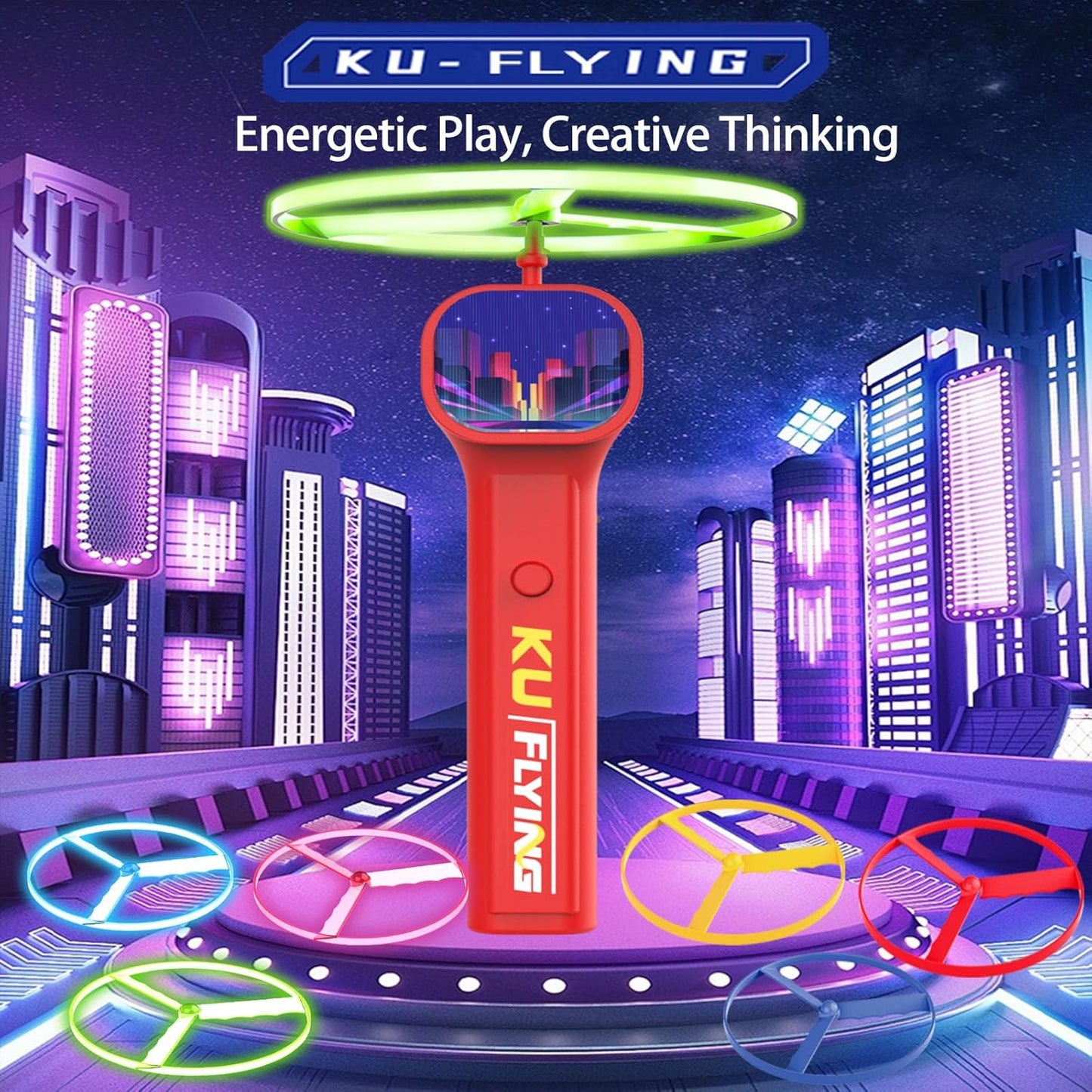 Electric Disc Launcher Luminous - Medaid International