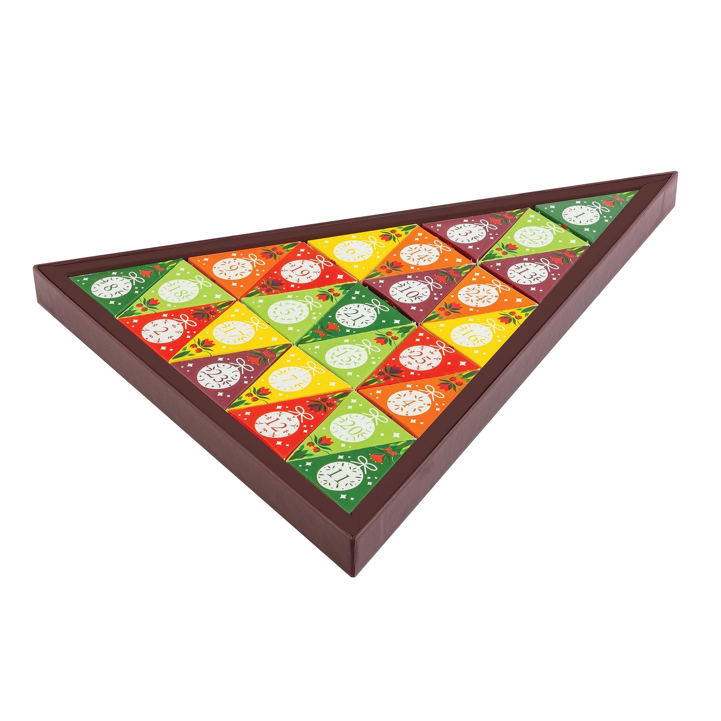 English Tea Shop Advent Calendar Nativity- 25 Pyramid Biodegradable Tea Bags - Medaid International