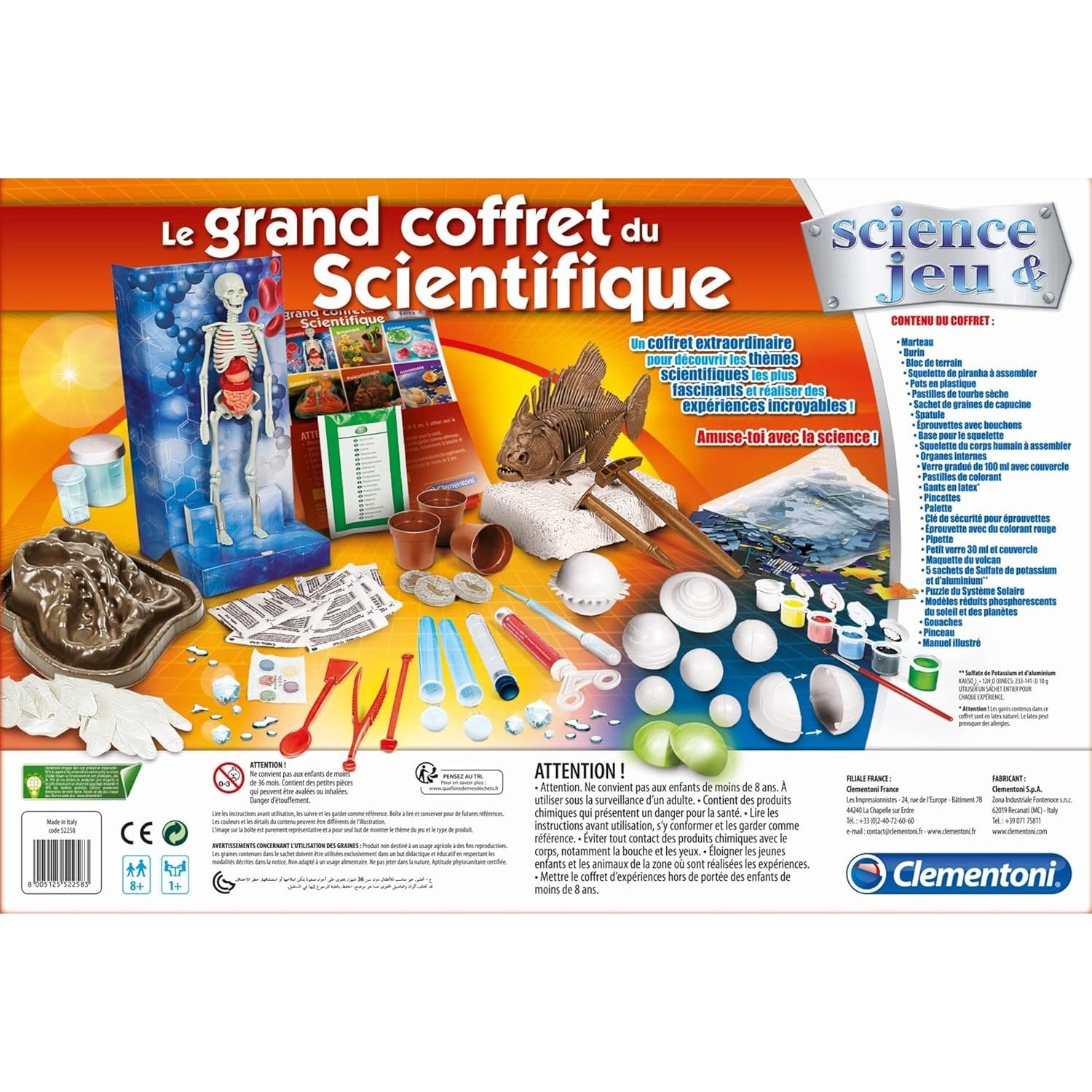 Science & Jeu Laboratoire - Le Grand Coffret Du Scientifique  - FR - Medaid International