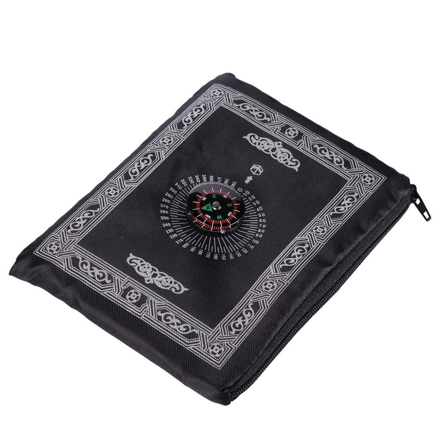 Anlising 2 Pieces Portable Travel Prayer Mat with Compass, Waterproof Polyester Prayer Rug, Muslim Travel Prayer Mat, for Ramadan Gifts (60cm×100cm) - Medaid International