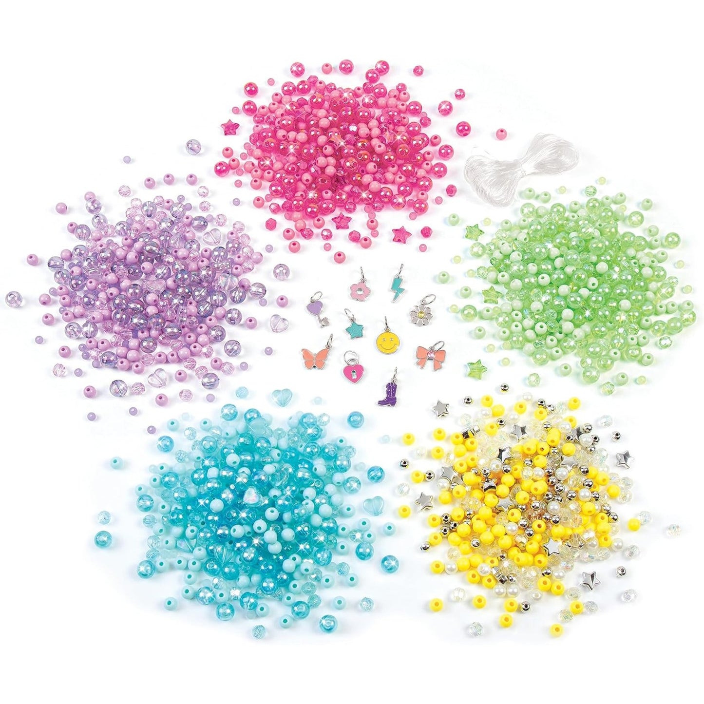 Creator Bead Studio - 1443 pc, DIY Bracelet Kit - Medaid International