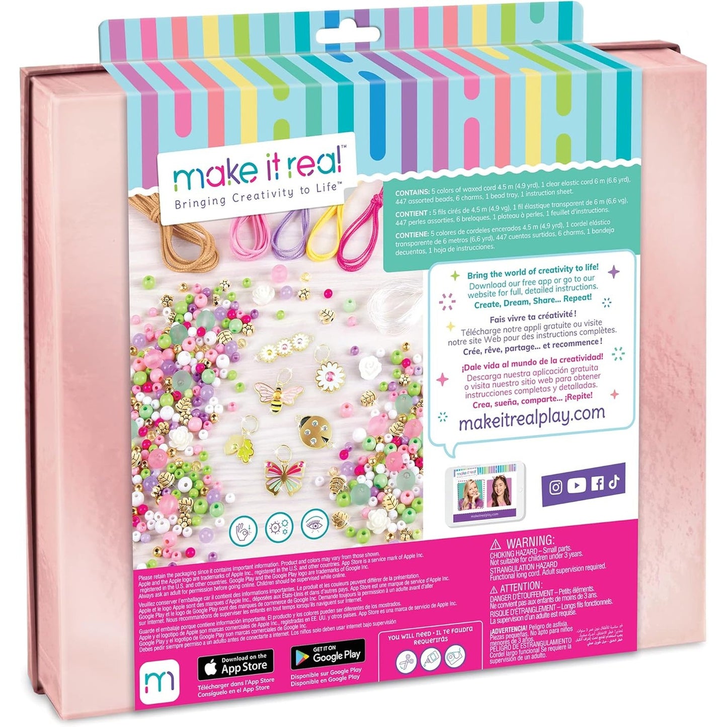 Crystal Dreams Nature Song - Create 9 Unique Charm Bracelets - Medaid International