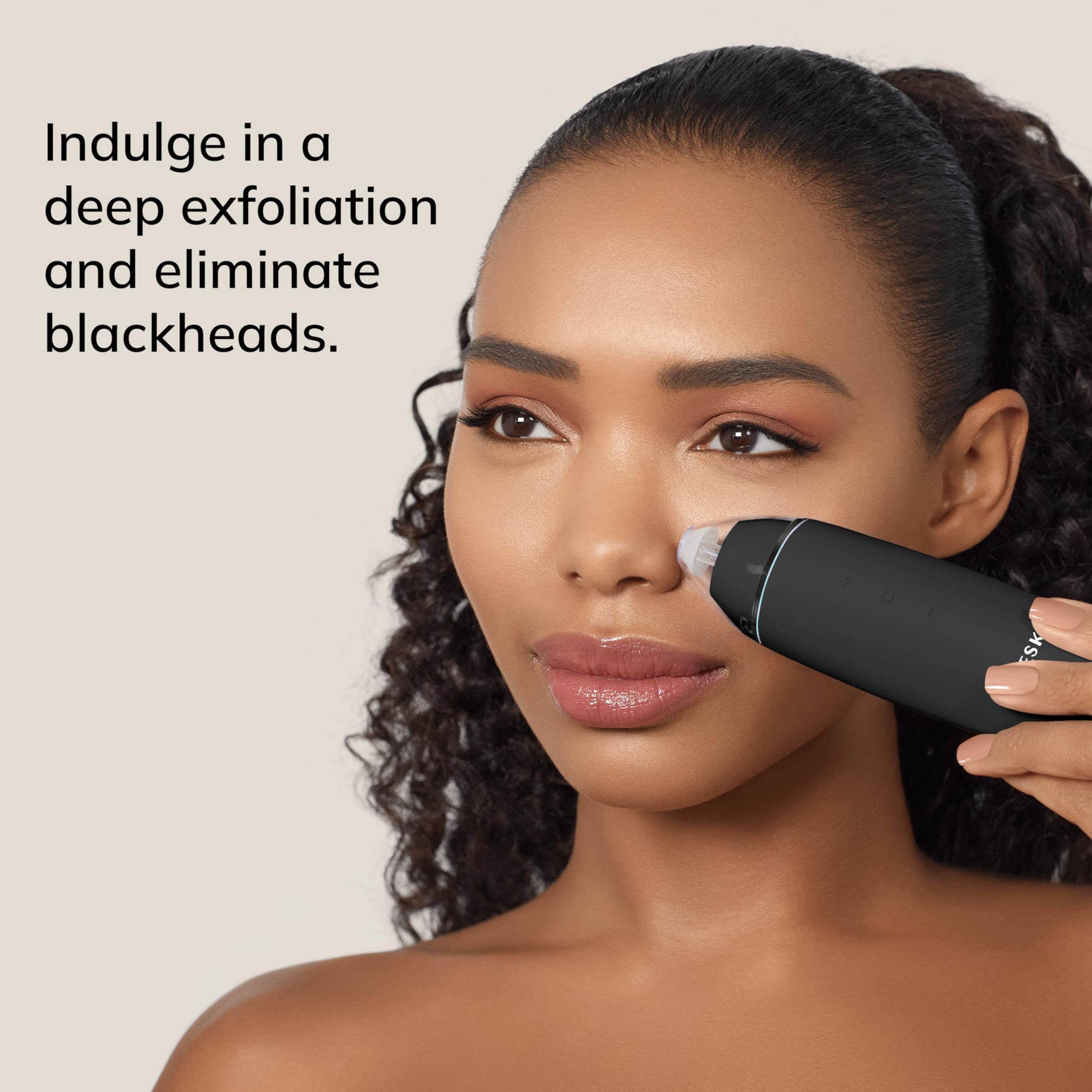 GESKE SmartAppGuided™ MicroDermabrasion Blackhead Remover | 7 in 1 | Blackhead Remover | Electric Pore Cleaner | Innovative Vacuum Cup | Beauty Tool | Skin Cleansing Device | Skincare Device - Medaid International