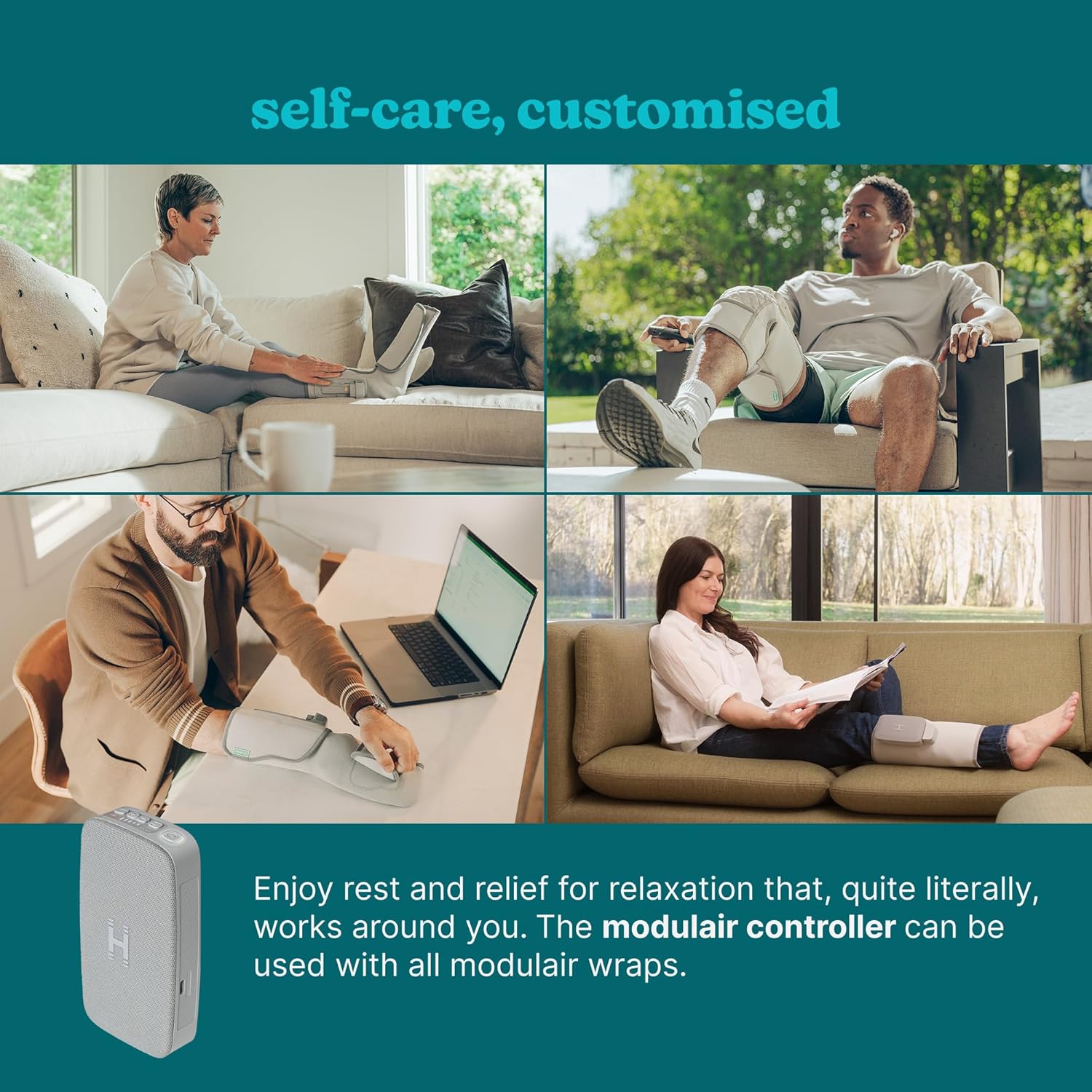 Modulair Controller & Calf Support Wrap. - Medaid International