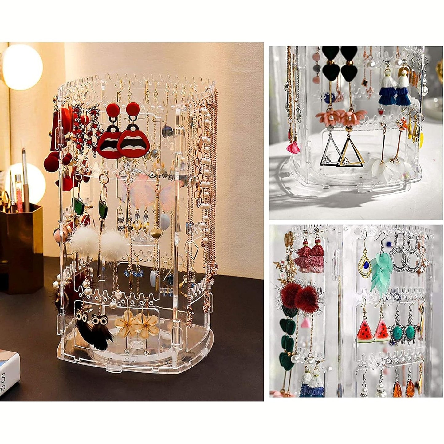 Rotating Jewelry Organizer Stand - Medaid International