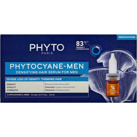 PhytoCyane Anti-Hairloss Ampoule Men- 12 Vials*3.5 - Medaid - Lebanon