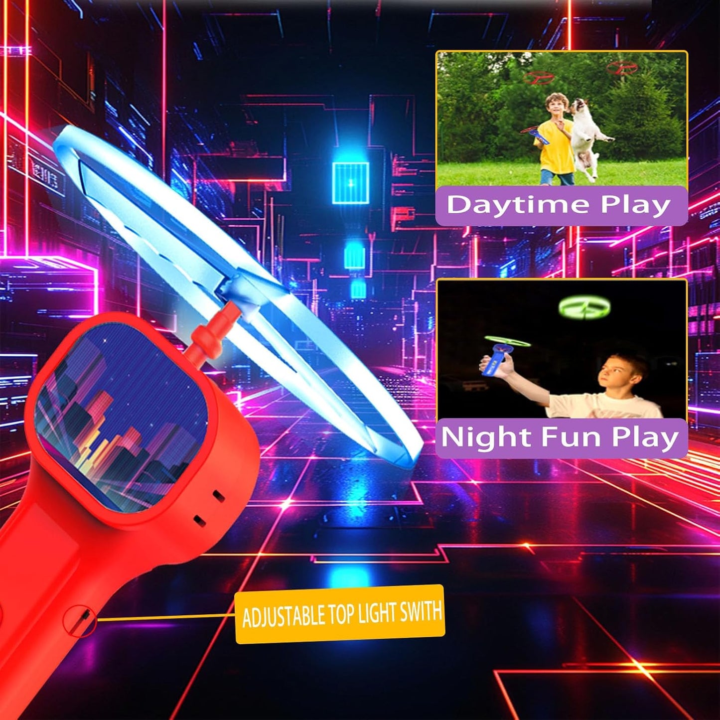 Electric Disc Launcher Luminous - Medaid International