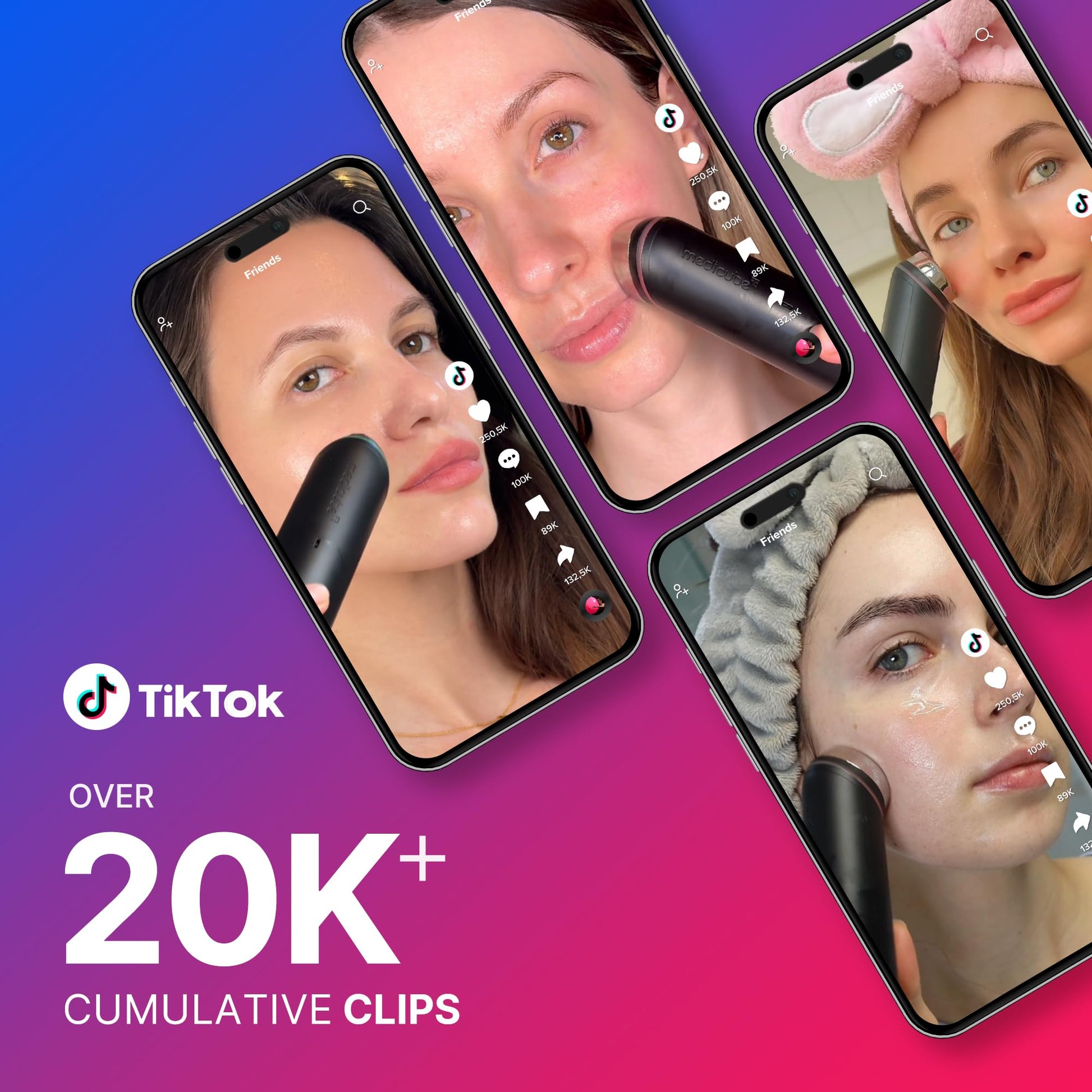 medicube Age-R Booster Pro | 6-in-1 Real Glass Glow Beauty Massager | Looking Glass Skin | Korean Skin Care - Medaid International