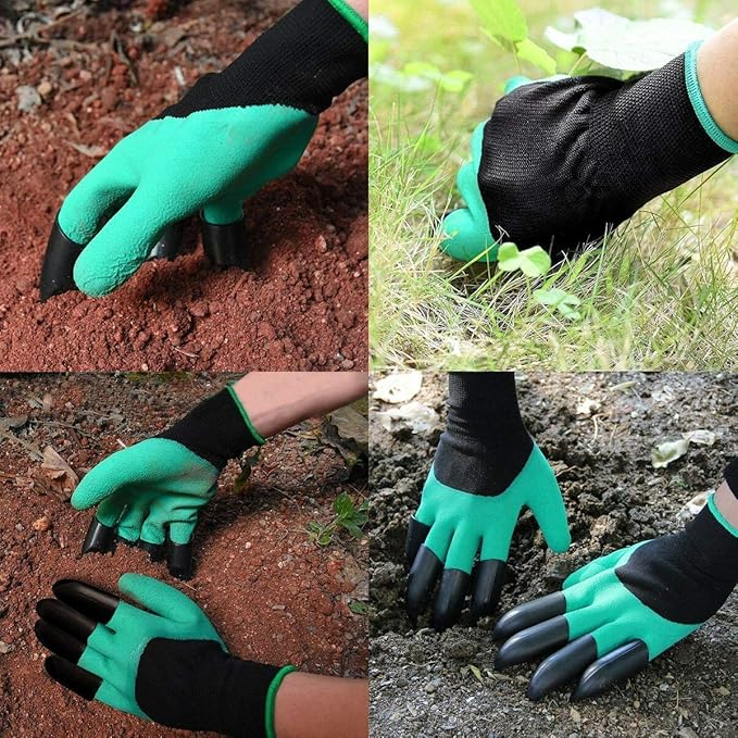 Gardening gloves with 4 claws - Medaid International