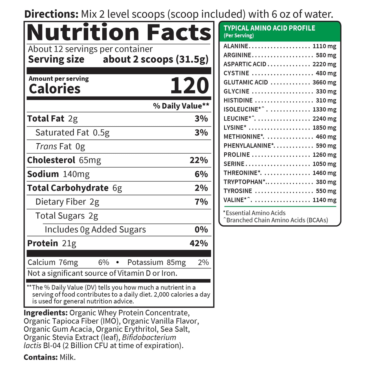 Garden Of Life, Protein Powder Sport Whey Grass Fed Vanilla, 23 Ounce - Medaid International