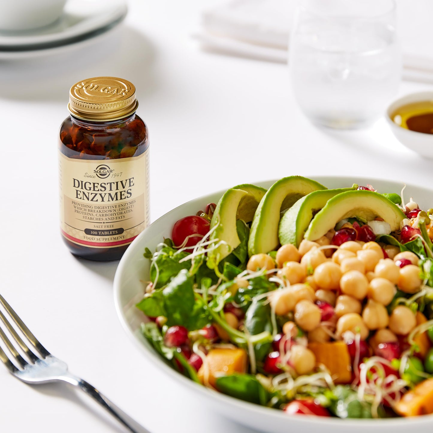 Solgar Digestive Aid Tablets, 100 Count - Medaid International