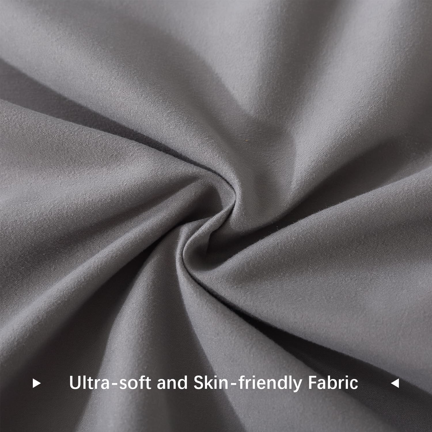 INSPIRE CRAFTER Memory Foam Body Pillow Insert, Soft Large Long Bed Pillow for Adults, Breathable Full Body Pillow, Grey - Medaid International