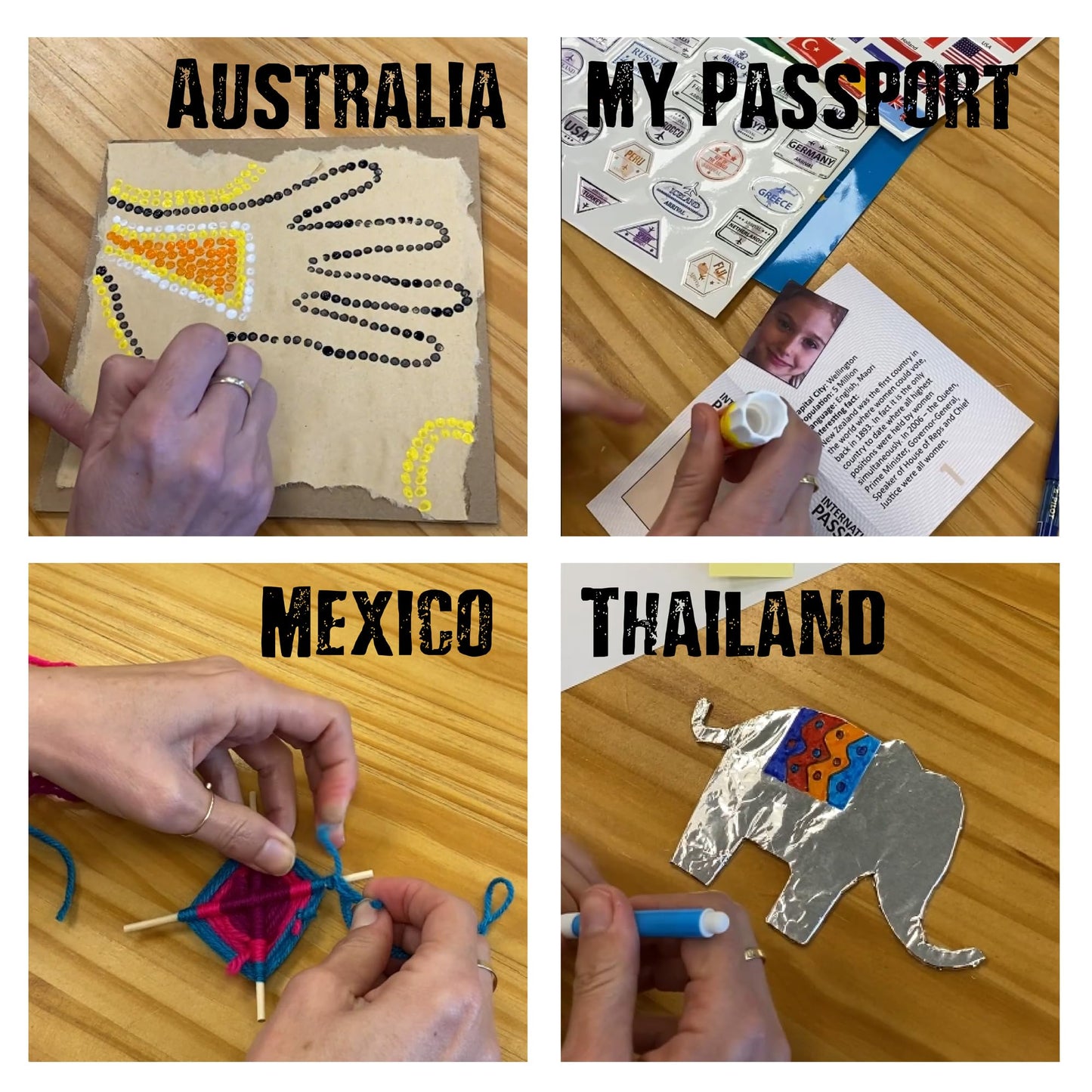 My World Advent Calendar 2025 - visit 24 countries, explore different cultures, create original Arts & Crafts from each country! Ages 9+ Includes a Printed Guide. Ages 9+ - Medaid International