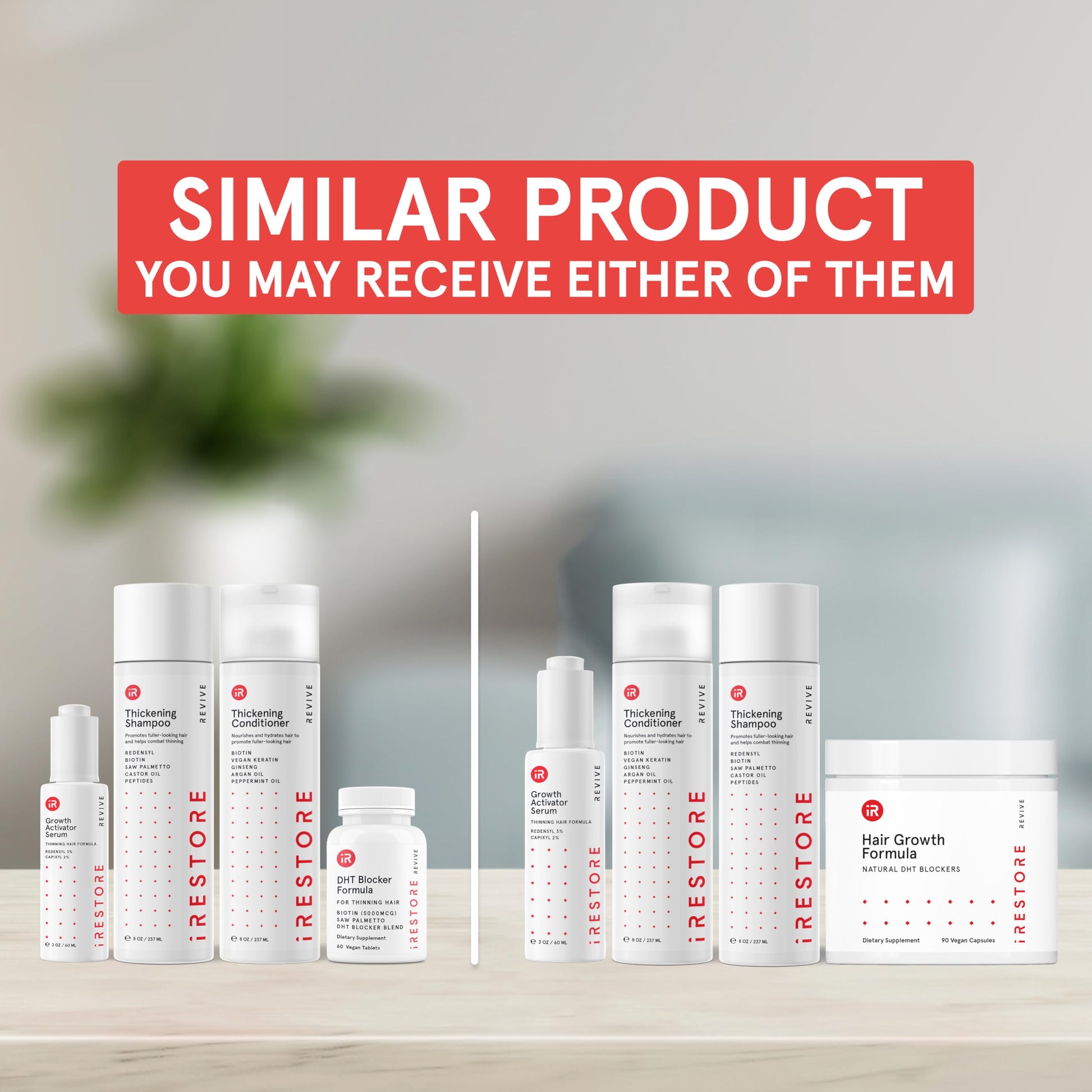 Complete Hair Growth Power Kit: Professional Hair Device + Hair Growth Supplement, Activator Serum, Thickening Shampoo & Conditioner - Medaid International