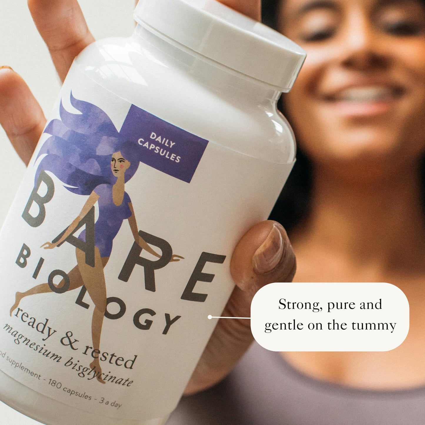 Buffered Magnesium Capsules by Bare Biology - Medaid International