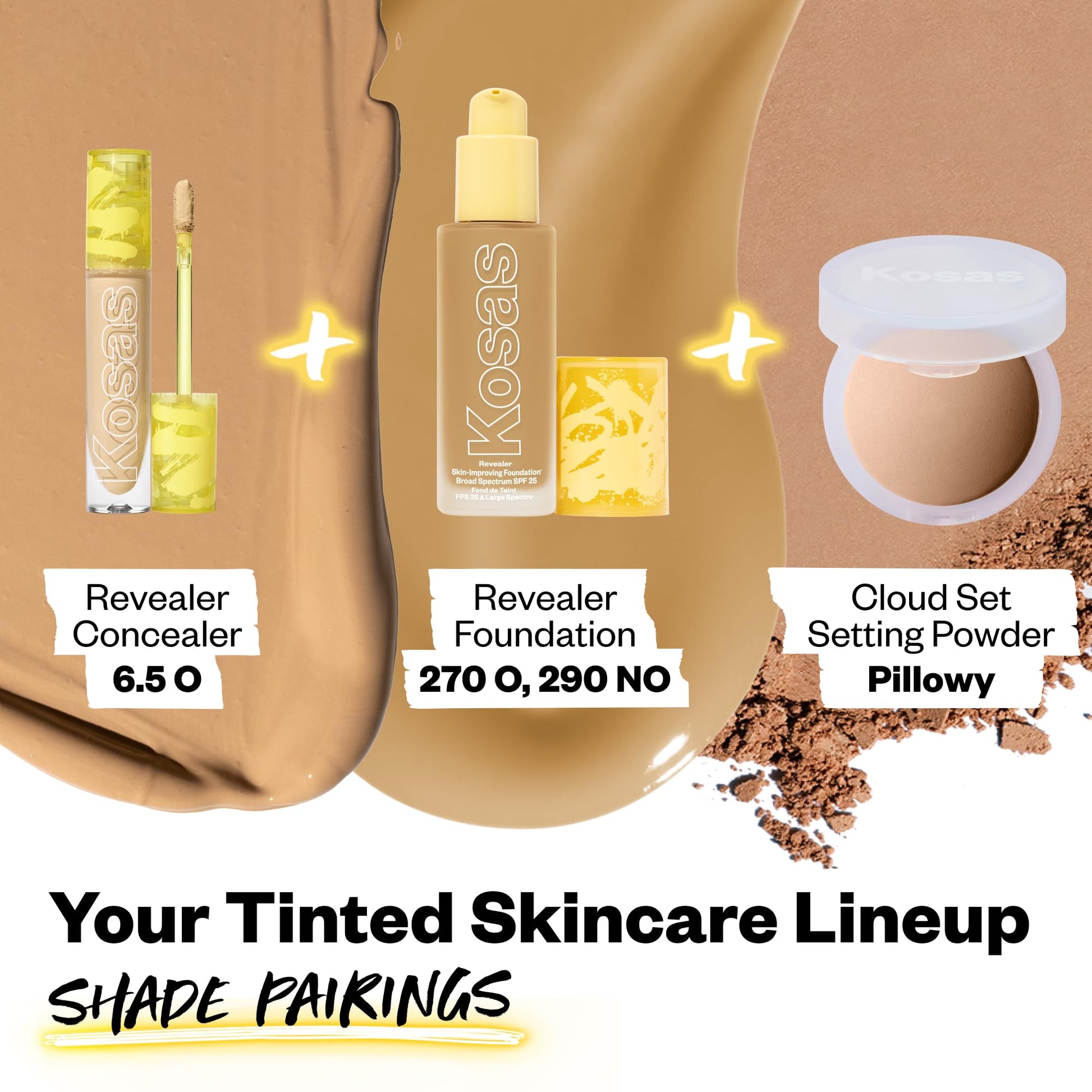 Kosas Revealer Concealer - Medium Coverage Makeup with Hyaluronic Acid, Conceals Dark Circles Under Eyes, Dark Spots and Blemishes + Brightens, Hydrates, Long-Lasting & Vegan, (Tone 6.5 O) - Medaid International