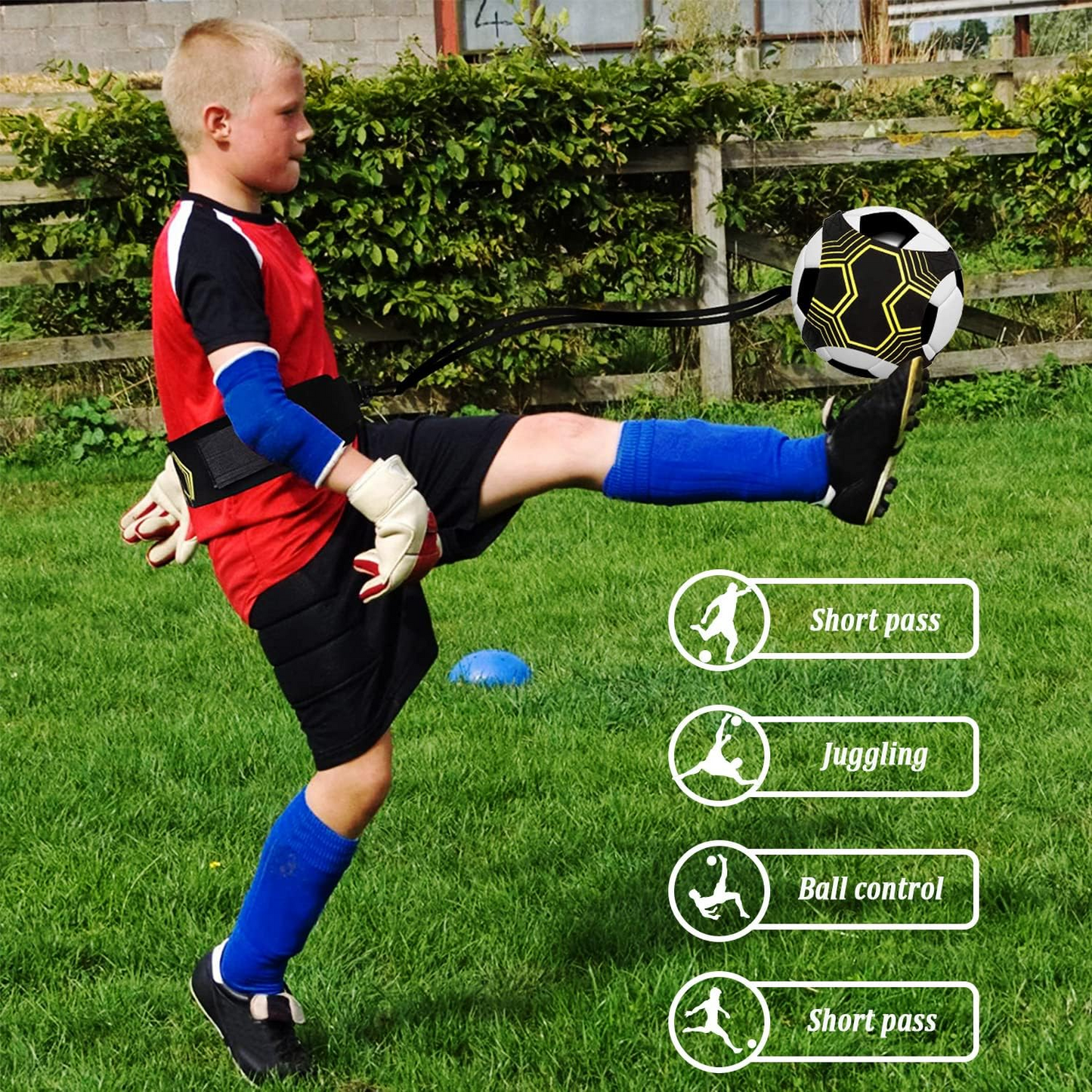 Football Kick Trainer Soccer Training Waist Belt Adjustable - Medaid International