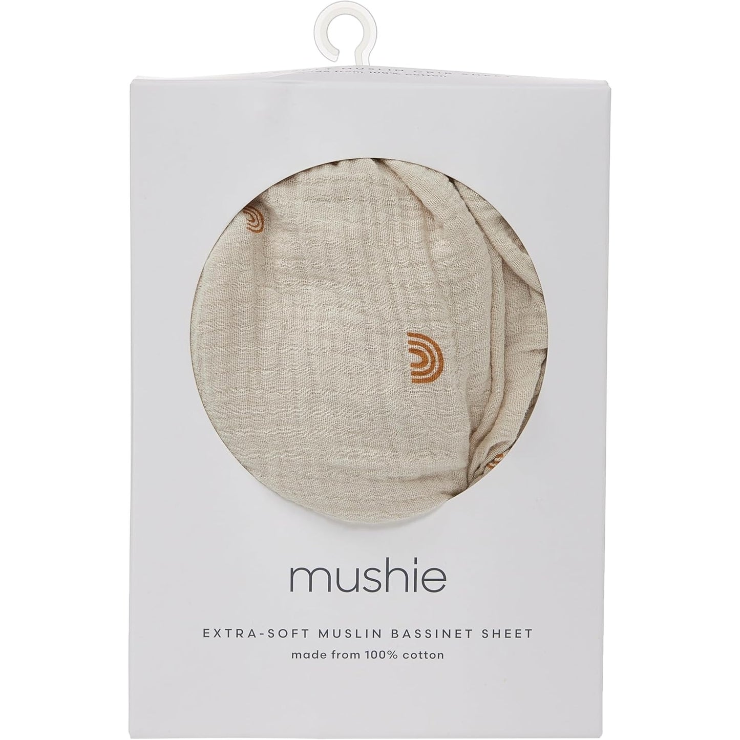 Mushie Crib Sheet Small Rainbow - Medaid