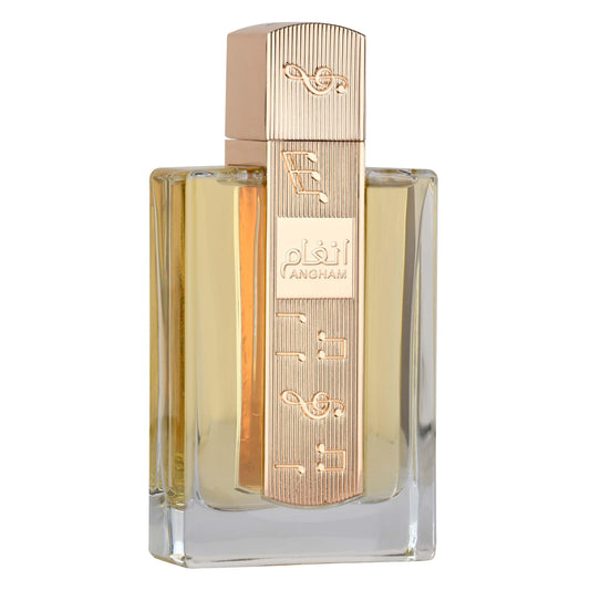 Lattafa Angham - Citrus, Lavender, Musk, Amber, Vanilla - Eau de Parfum Long-Lasting Fragrance for Unisex, 3.40 Ounce / 100 ml - Medaid International