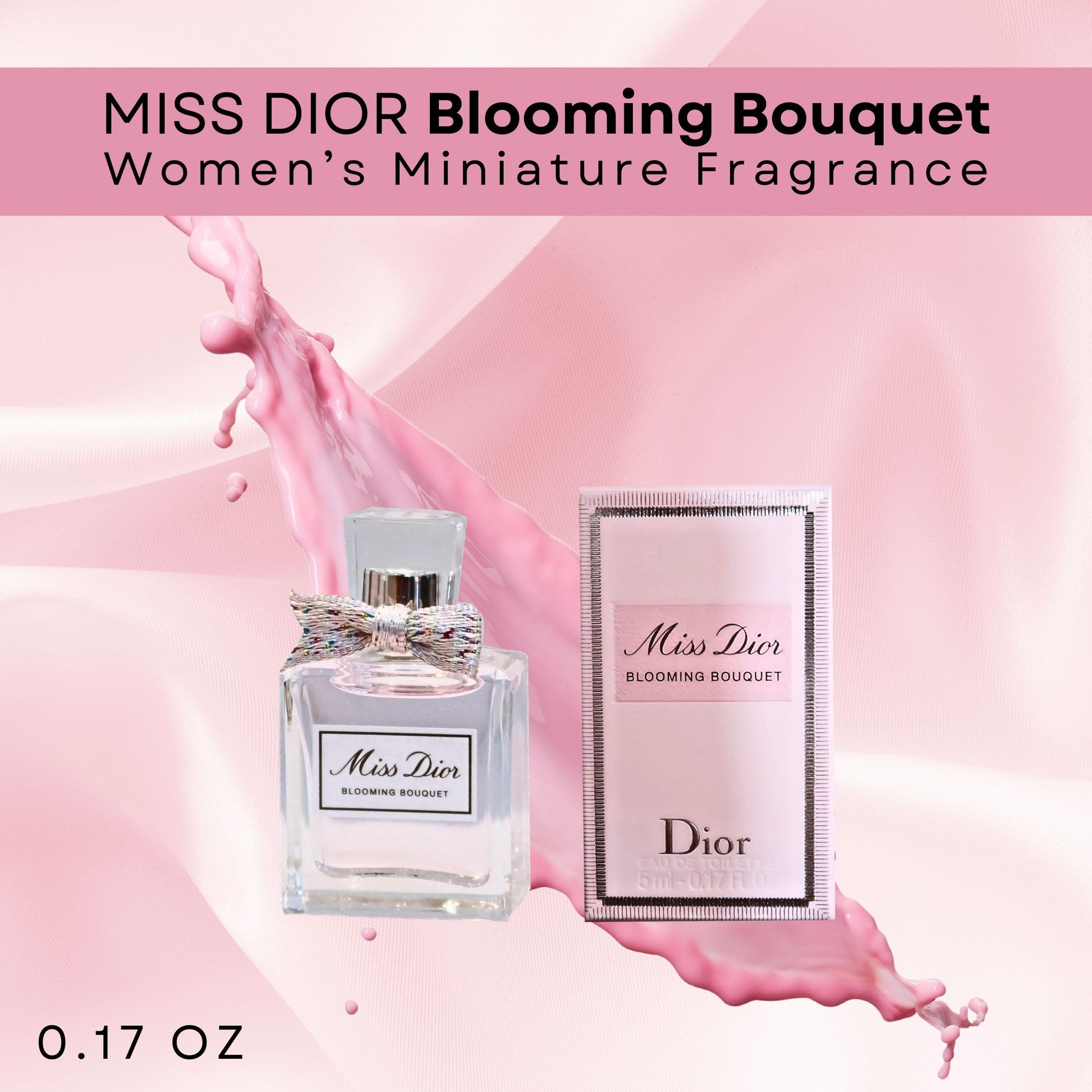 Dior Miss Dior Blooming Bouquet for Women Eau de Toilette Splash, 0.17 Ounce - Medaid International