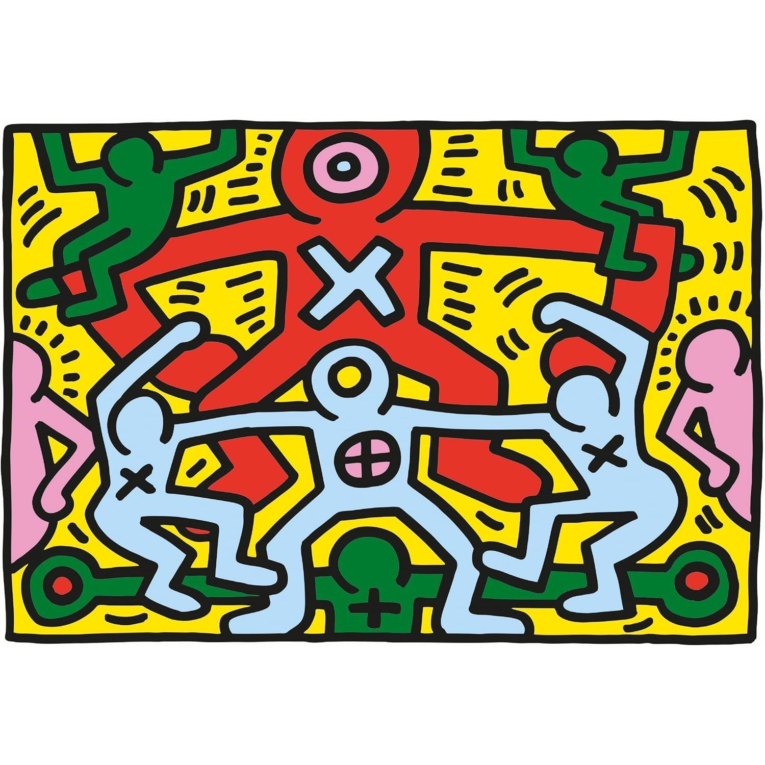 Novo Art Series - Keith Haring, Puzzle 1000 Pieces - Medaid International