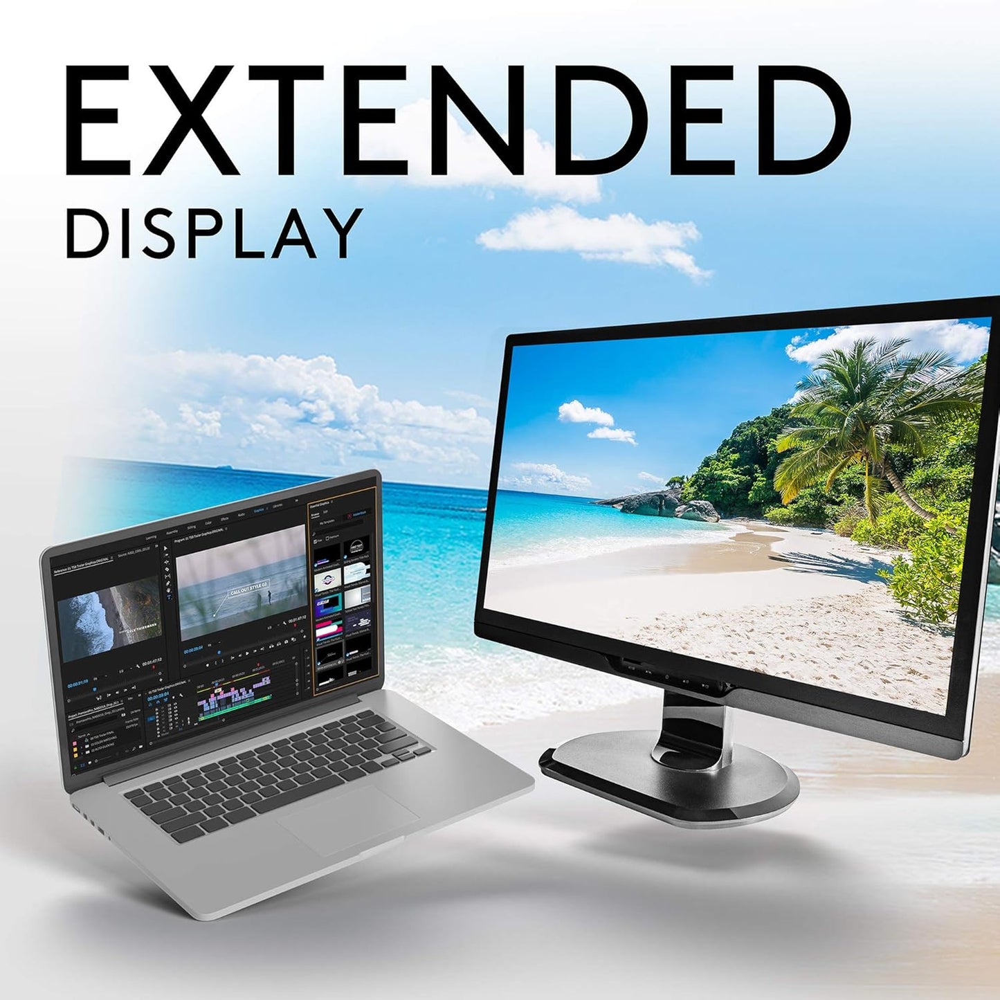 Ezdiyfab - 2 Pack Hdmi Male To Female Right Angle Adapter