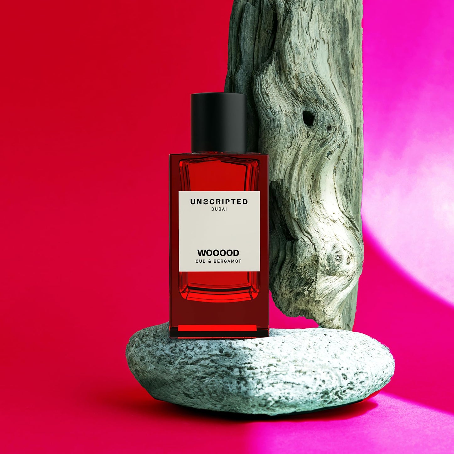 Unscripted. Wooood for Unisex - Arabian Perfume for Women & Men - Long Lasting Fragrance from Dubai with Lavender, Saffron, Oud, Patchouli, and Musk Notes - Arabic Eau de Parfum - 3.4 oz EDP Spray - Medaid International