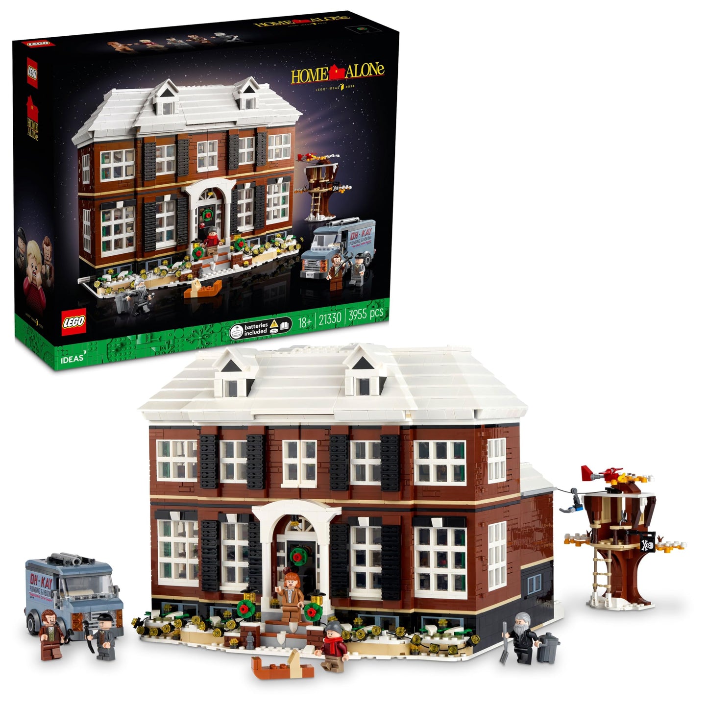 Lego® Ideas Home Alone 21330 Building Kit; Buildable Movie Memorabilia; Delightful Millennials - Medaid International