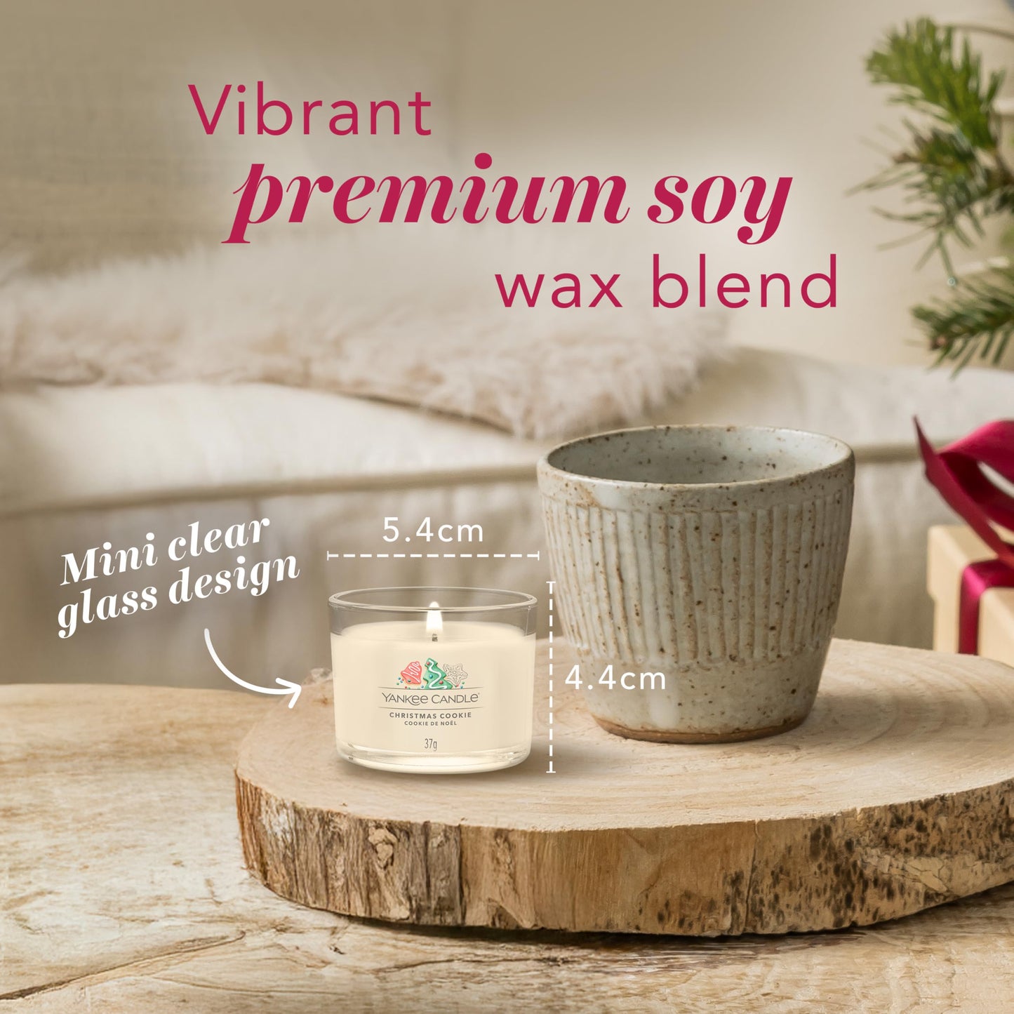 Yankee Candle Christmas Scented Candles Gift Set, 6 Filled Mini Votive Candles, Après Ski Collection, Perfect Christmas Gifts for Women - Medaid International