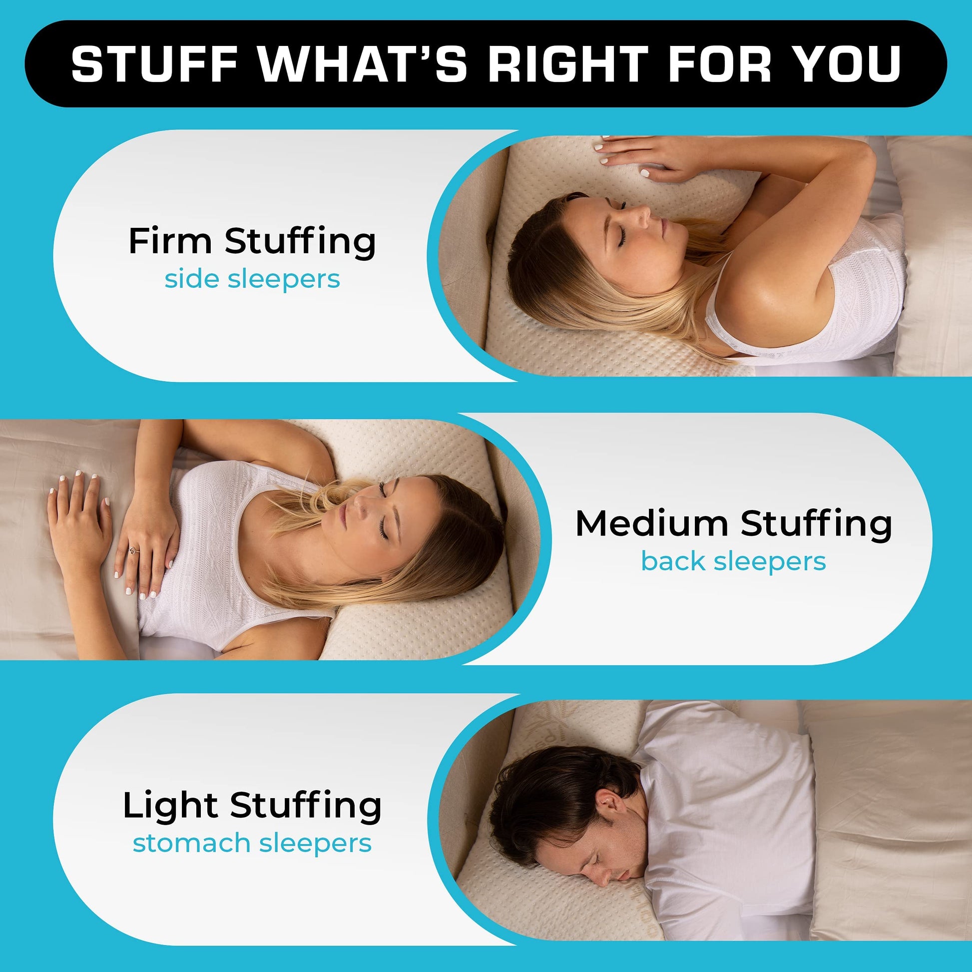 Xtreme Comforts Pillows for Sleeping - GreenGuard Gold Certified Adjustable Standard Memory Foam Pillow for Side, Back & Stomach Sleepers w/Removable Cooling Zipper Cover - Made in The USA - Medaid International