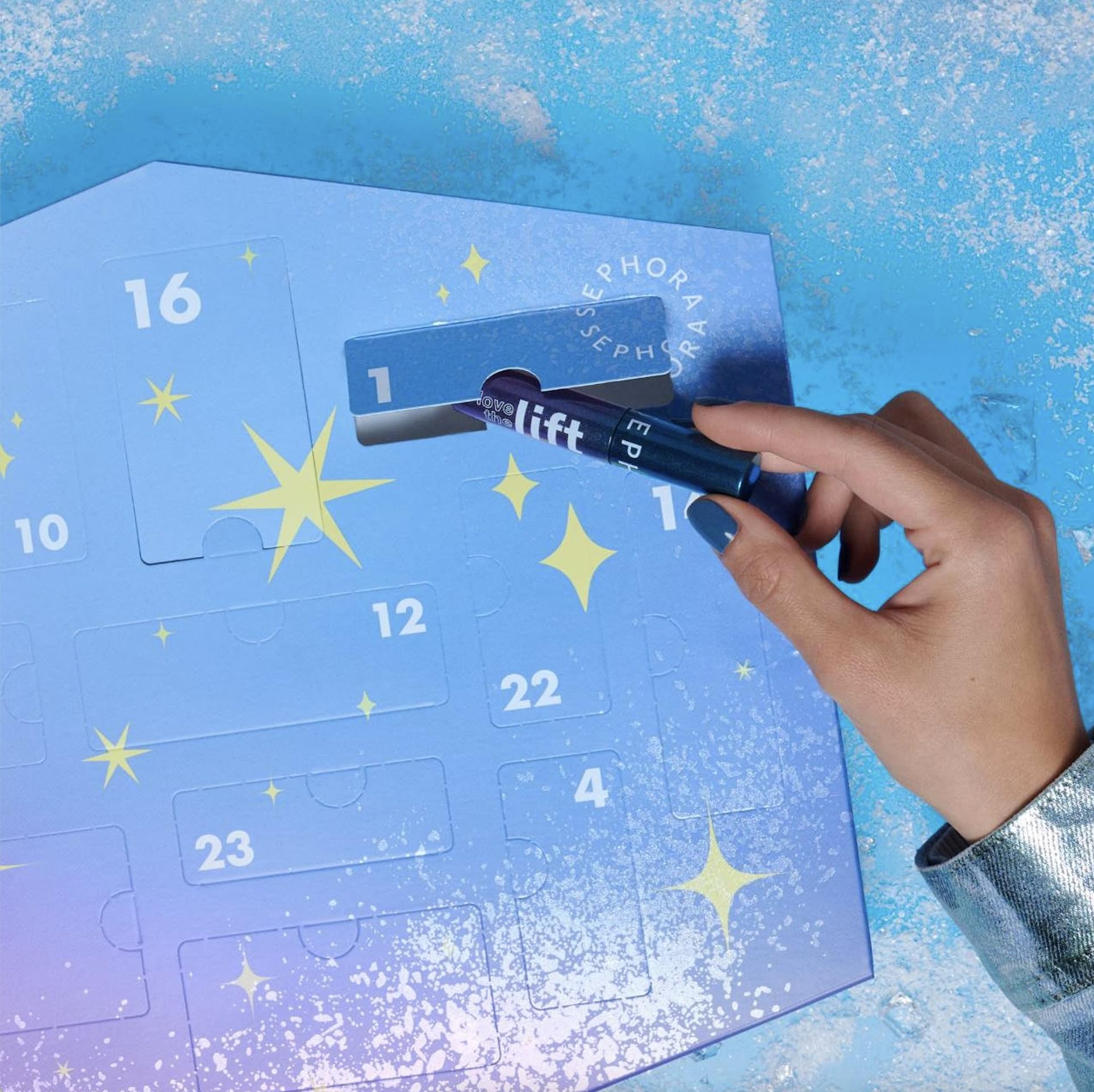 Sephora Advent Calendar 2024 - Moving Lights Advent Calendar - 24 Surprises, Including Make-up, Care, Bathroom Products or Accessories - Medaid International
