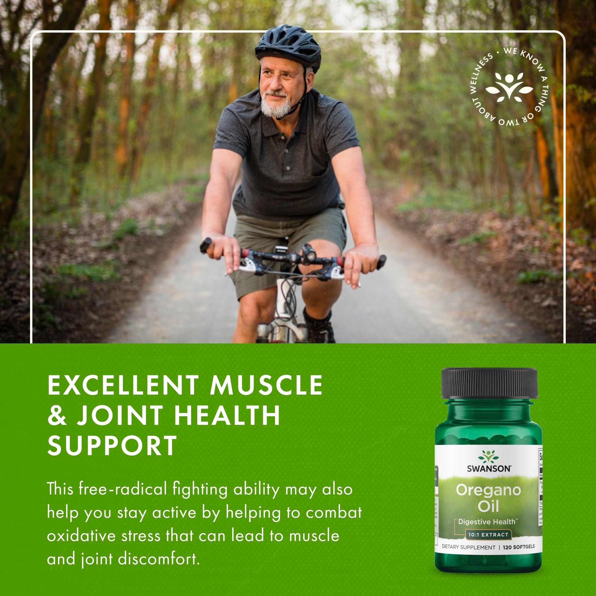 Swanson Oregano Oil 10:1 Extract-Natural Supplement Promoting Digestive Health-Respiratory & Urinary Tract Health Support (120 Softgels, 150mg Each) - Medaid International