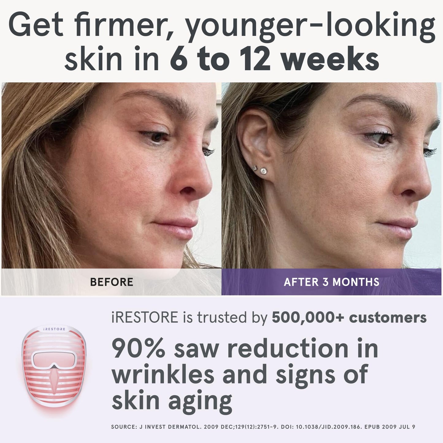 Grow & Glow Bundle: Essential Hair Device with Battery Pack + LED Face Mask - Medaid International