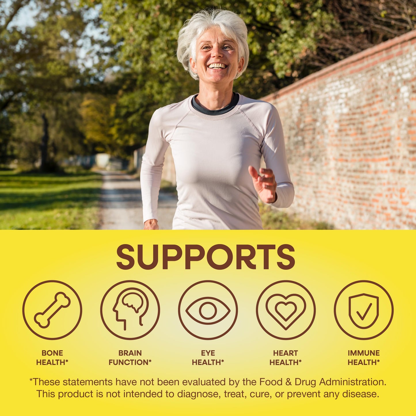 Nature's Way Alive! Women's 50+ Daily Gummy Multivitamins, Women's Supplements, Supports Healthy Heart, Brain & Bones,* B-Vitamins, Mixed Berry Flavored, 60 Gummies (Packaging May Vary) - Medaid International