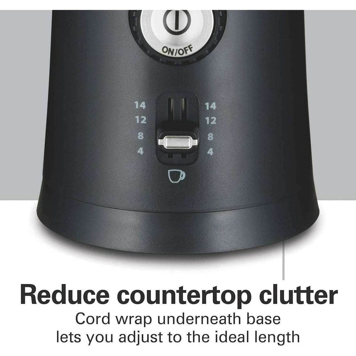 Custom Grind‚Ñ¢ Coffee Grinder, Removable Stainless Steel Chamber - Medaid International