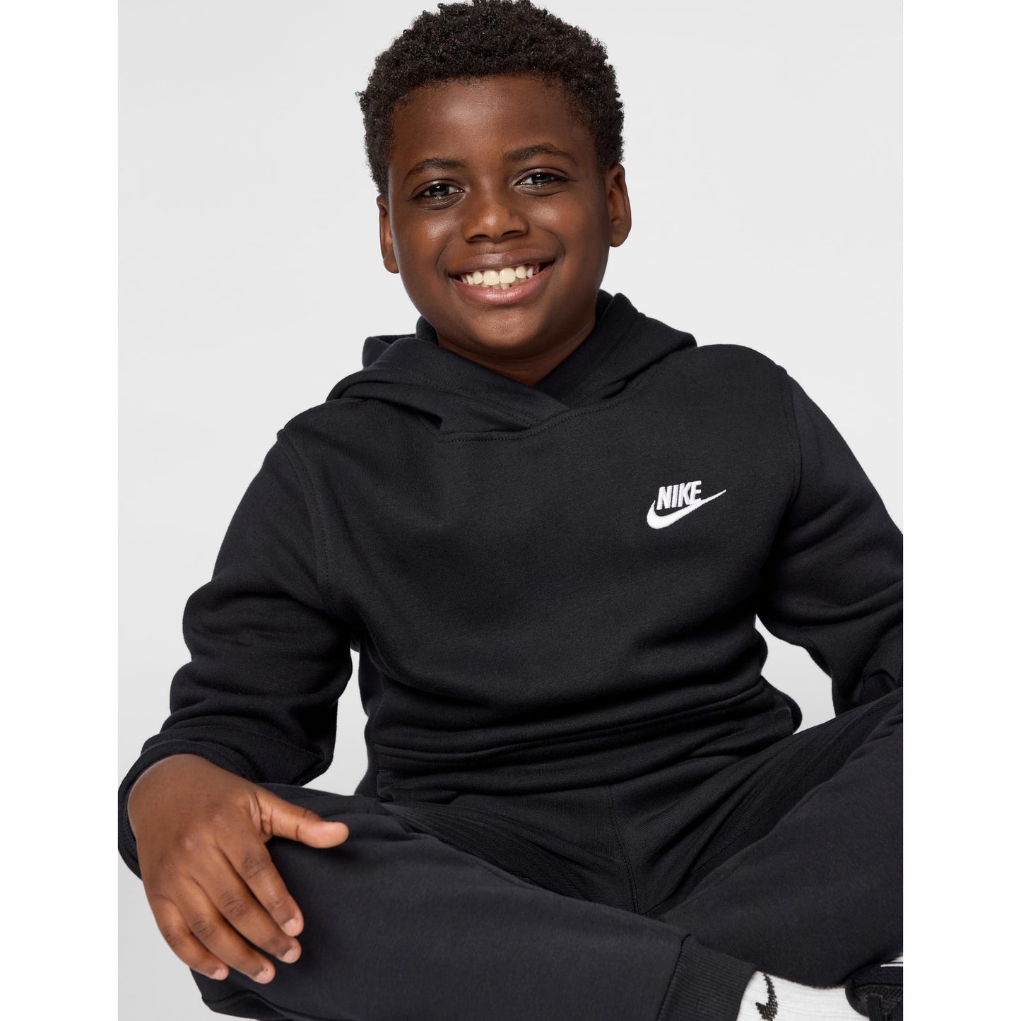 Nike Kids' Big Sportswear Club, Black/White - Medaid International
