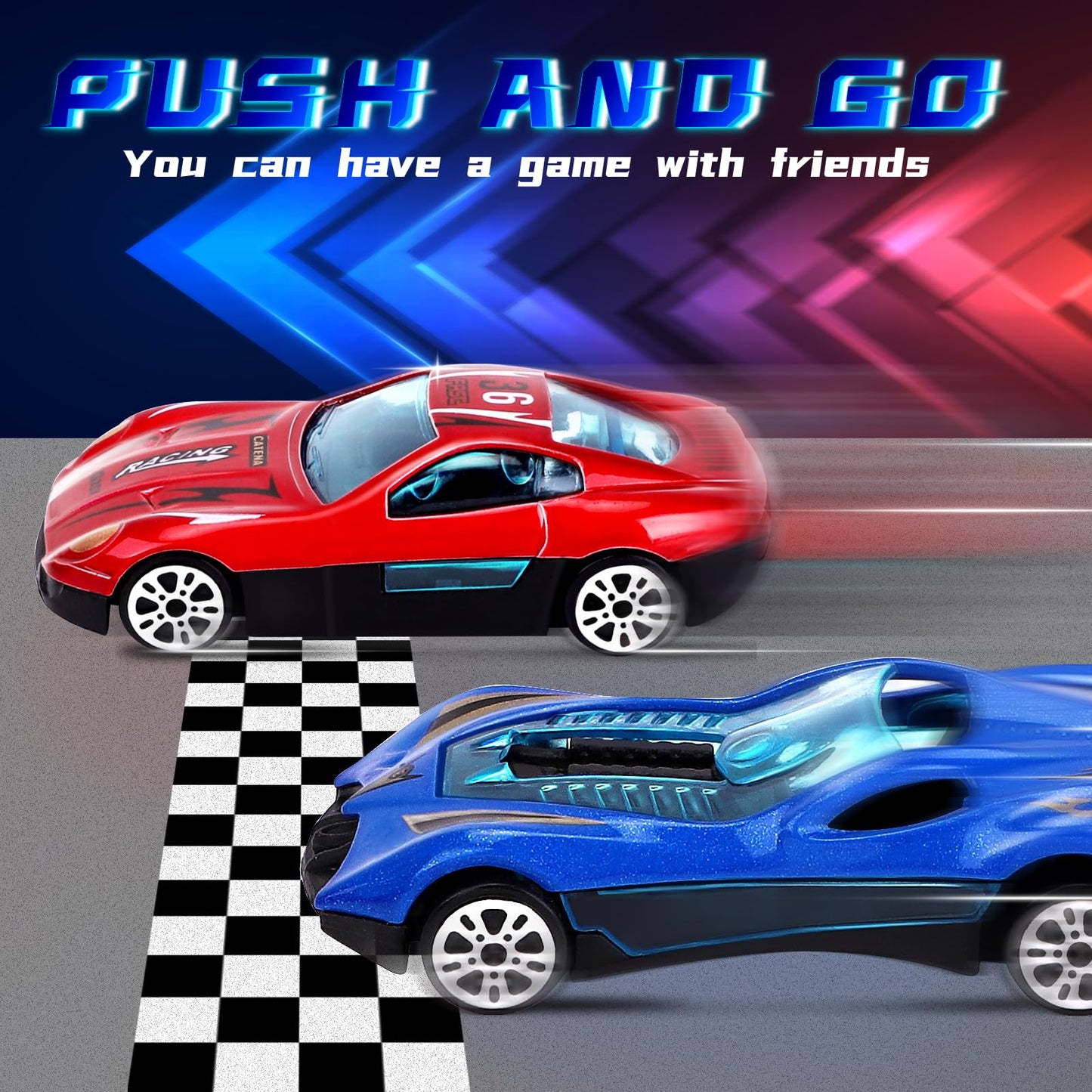 Advent Calendar Boys, 24 Pack Play Vehicles for Kids, Christmas Countdown Calendar, Ideal Gift for 3 4 5-7 8-12 Boys and Girls - Medaid International