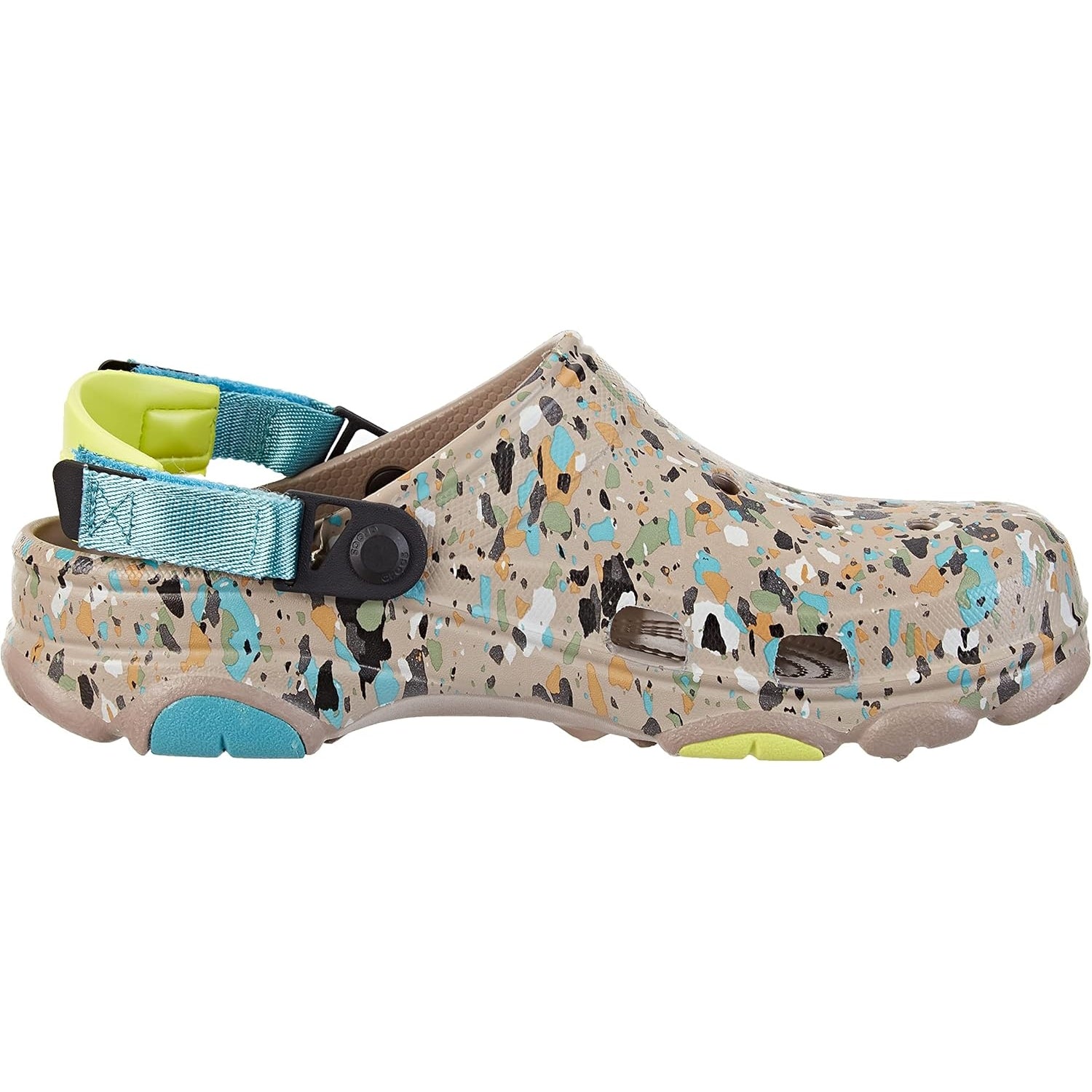 Crocs Unisex Classic All Terrain Camo Clogs, Walnut, numeric