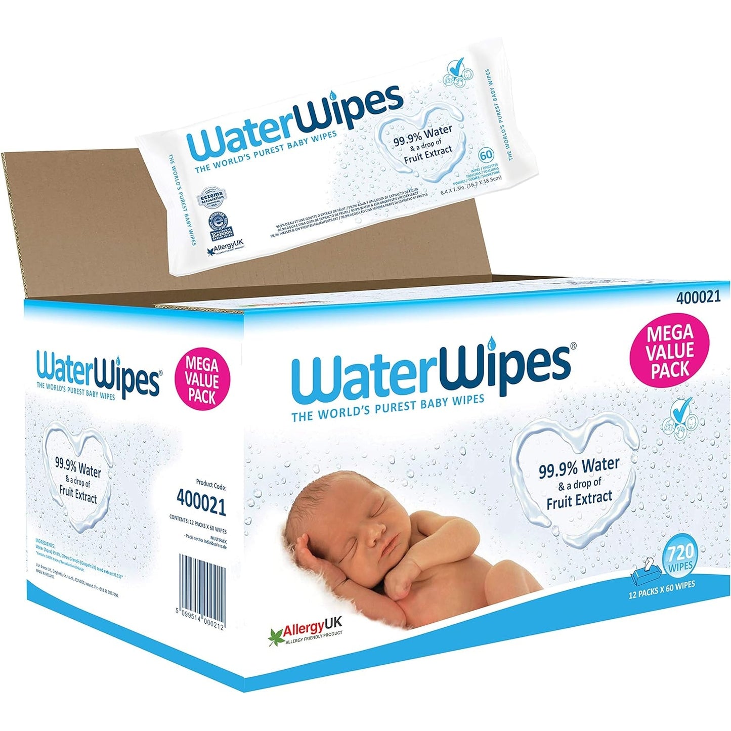 WaterWipes Value Pack